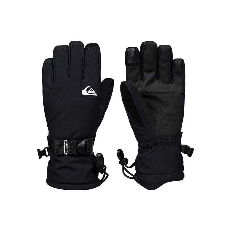 EQBHN03026-KVJ0, Black, Quiksilver, Mission Gloves, Boys 8-16 years old, Snowboard gloves, 