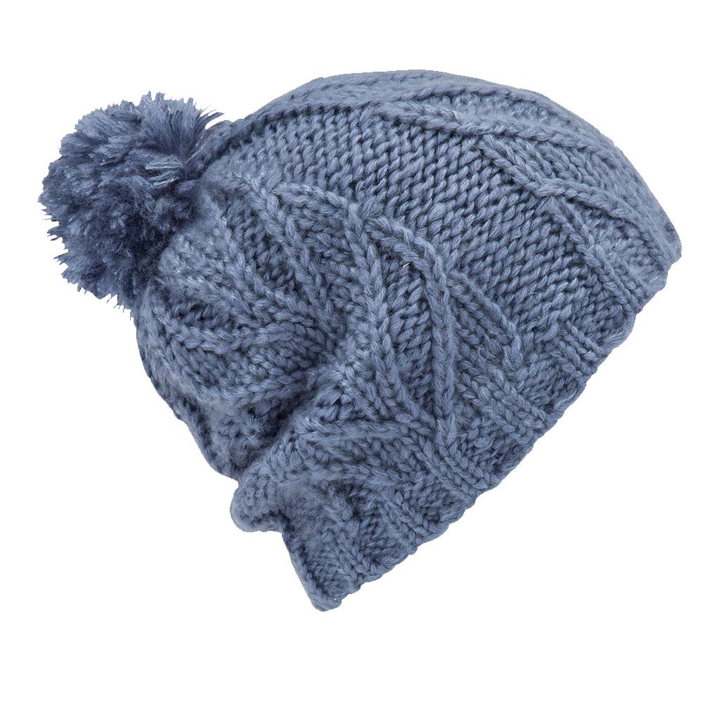 k5852011-wbu Volcom Leaf Beanie washed blue back view 