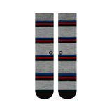 M545D19WOO.CHR, CHARCOAL, STANCE, WOOLY, MENS CREW SOCKS