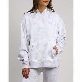Brunette Brunette Best Friend Hoodie Cloud Dye Cloud Lavender Dye XS/S Womens Pull Over Hoodies