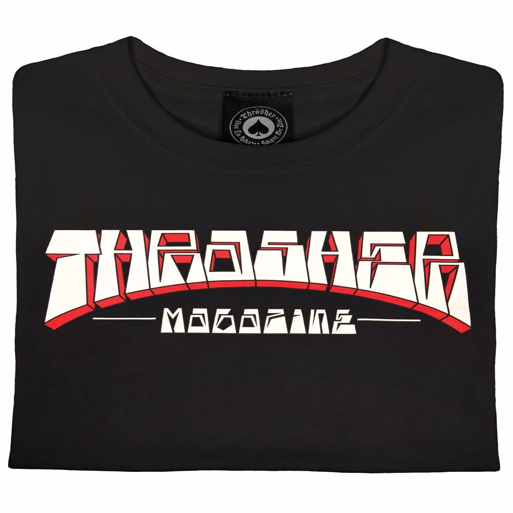 T-shirt à manches courtes avec logo Thrasher Firme