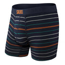 Saxx SAXX Vibe BLACK STRIPE S Mens Boxer Brief Underwear