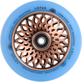 The Lotus wheel comes with a beautifully-crafted “lotus” core, and high-quality urethane - standard on all Root Industries wheels. Built lightweight, while retaining durability, this wheel is sure to blow the minds of anyone who gives this product a chance.  Root Industries - Lotus Wheels 110mm diameter:110mm 	 sku:9350759094142