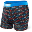 Saxx SAXX Mens Vibe Boxer Briefs GREY S Mens Boxer Brief Underwear