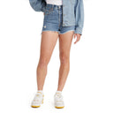 Levis Levis Women's Ribcage Shorts Black Lake 25 Womens Jean Shorts