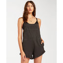 Billabong Billabong Wild Pursuit Short Overalls LIGHT BLUE S Womens Rompers