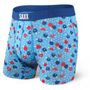 Saxx SAXX Mens Vibe Boxer Briefs GREY S Mens Boxer Brief Underwear