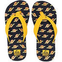 Reef Reef Boys Kids Ahi Sandals BLACK-YELLOW 1 Youth Boys Sandals 5T to 13T and 1 to 7 US Size