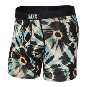 Saxx SAXX Mens Vibe Boxer Briefs GREY S Mens Boxer Brief Underwear