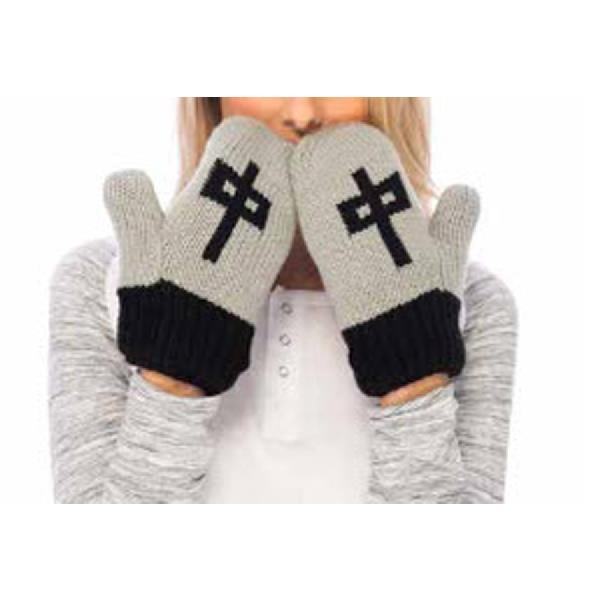 RDS Heavy Knit Womens Mitts