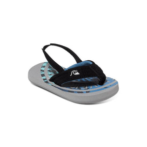 Quiksilver Quicksilver Molokai Layback Toddler Sandals 2016 BLUE 4 Youth Boys Sandals 5T to 13T and 1 to 7 US Size