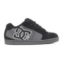 DC DC Net SE Mens Skate Shoes BLACK-GREY 10 Mens Skate Shoes 6 to 18