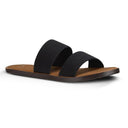 Sanuk Sanuk Yoga Gora Gora Womens Fashion Sandals BLACK 6 Womens Slip on Sandals 5 to 11