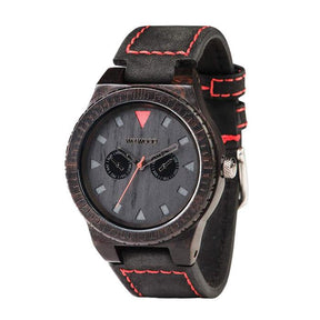 Wewood Wewood Leo Terra Leather Strap Mens Watches Watch Womens Analog Organic Band