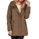 Volcom Volcom Good Side Parka Womens Casual Jackets BROWN XS Womens Jackets