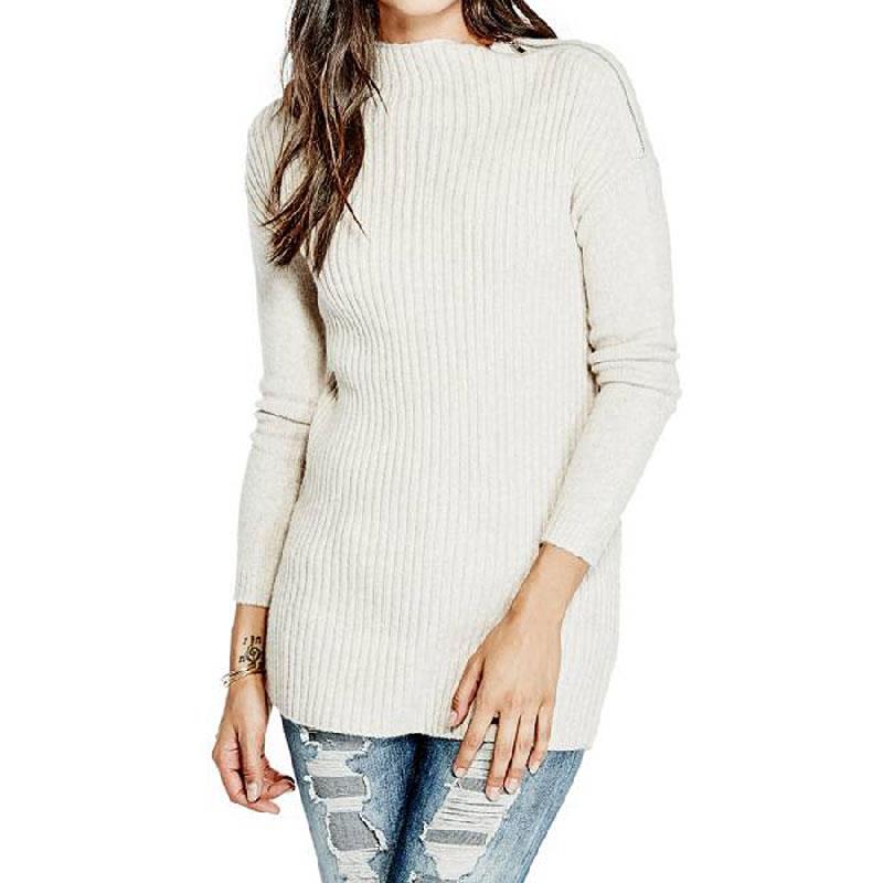 Guess LS Kathyrn Womens Zip Sweaters