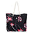 Roxy Roxy Tropical Vibe Womens Beach Totes BLACK Womens Beach Bag