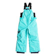 Roxy Roxy Lola Pant Lil Girls Snowpants AQUA 3 Youth Girls Snow Pants