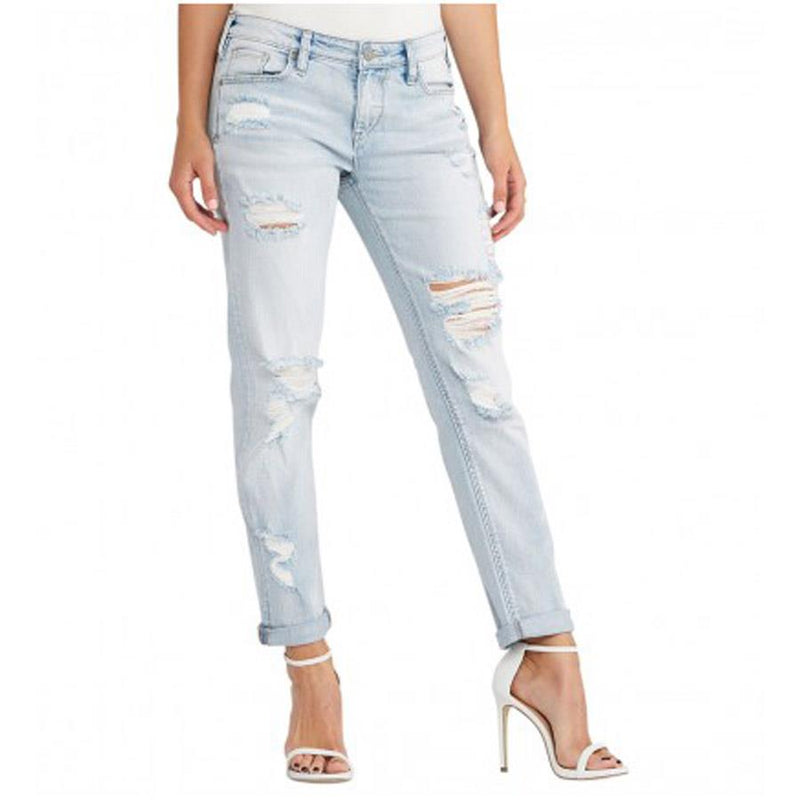 Silver Jeans Delancey Ankle Womens Slim Jeans
