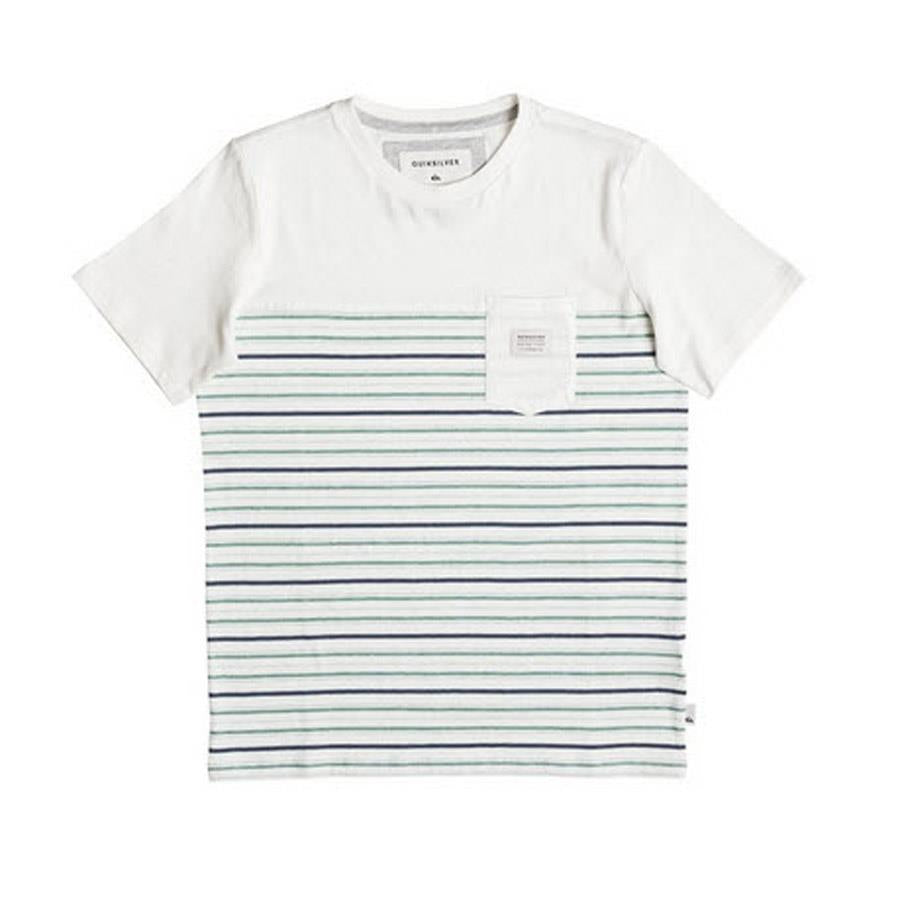 T-shirts pour garçon Quicksilver Full Tide Pocket