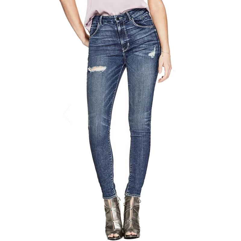 Guess - Jean skinny taille haute pour femme