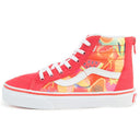 Vans Vans Sk8 Hi Zip Kids Shoes BLUE-WHITE 1 Youth Girls High Tops 5T-13T & 1-7 US Size