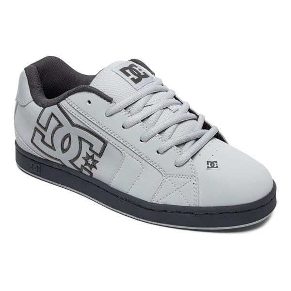 dc net shoes side view mens skate shoes white