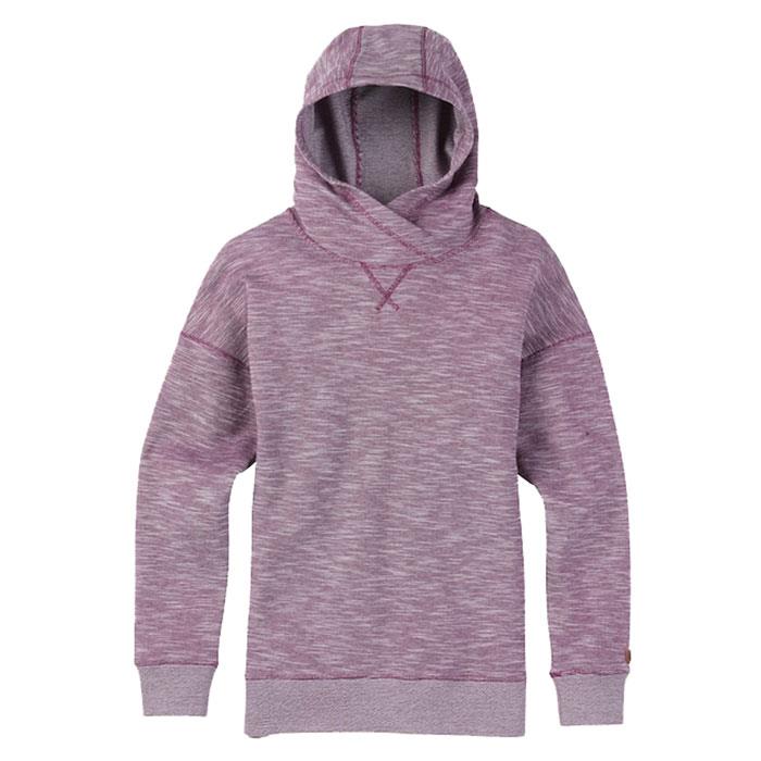 burton hixon pullover hoodie front view womens pull over hoodie heather purple 17859101960