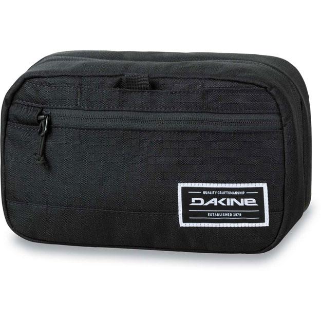 dakine shower kit medium front view luggage black 610934215359-black