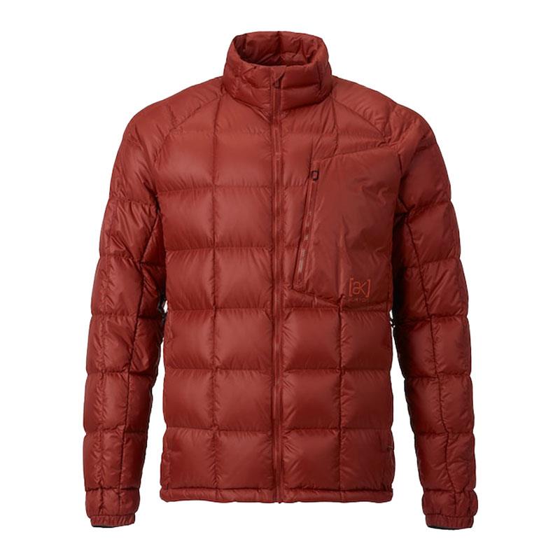 burton ak bk down insulator jacket front view mens isulated snwboard jackets red 10003104600