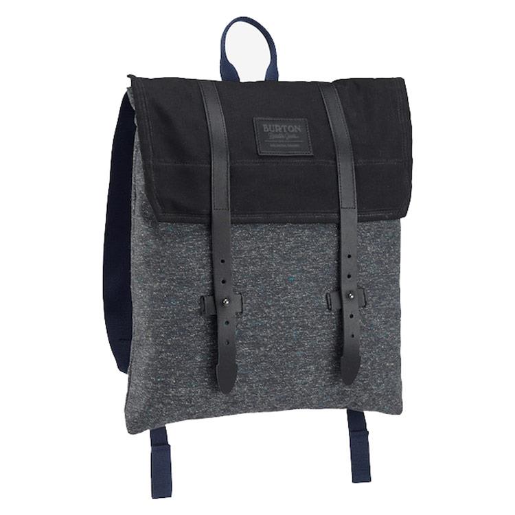 buirton taylor pack overall view school backpack black/grey 15293104051