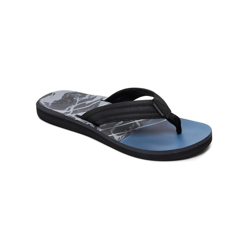 quicksilver carver sandals boys side view kids sandals blue/grey aqbl10269-xksb