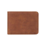 quicksilver vintage bi-fold wallet front view mens wallets tan eqyaa03649-cpy0