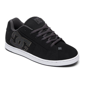 DC DC Net SE Mens Skate Shoes BLACK-GREY 10 Mens Skate Shoes 6 to 18