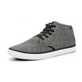 quicksilver Shorebreak Mid Shoes side view Mens Skate Shoes heather grey aqys30029-xskw