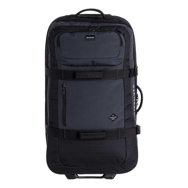 quicksilve Reach Luggage front view Luggage navy/grey eqybl03099-kvjw