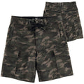 rds Boadshorts Battle front and back view Mens Shorts camo rd8142-cmo