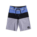 quicksilver Everday Blocked Youth front view Boys Board Shorts blue/grey eqbbs03211-bpb6
