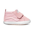 vans Infants Sk8-Hi Crib side view Infant Shoes pinkvn0a346pq1c