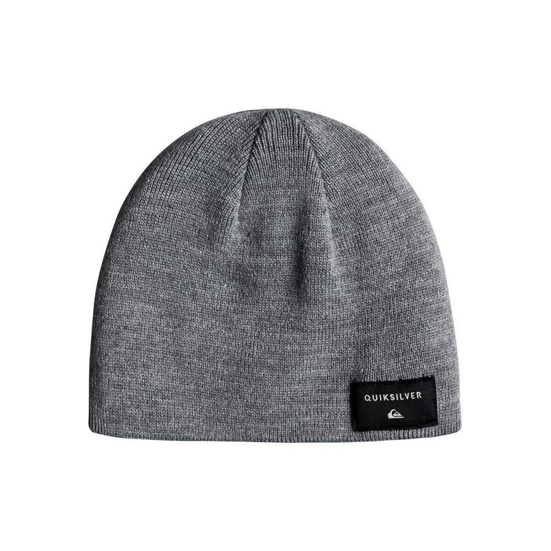 quicksilver Reversible Beanie front view Youth Toques grey/blue eqkha03010-bmm0