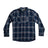 quicksilver Fitzspeere L/S Shirt front view Boys Button Up Long Sleeve Shirts blue eqbwt03207-bsw1