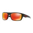 oakley Drop Point Prizm Sunglasses side view Mens Lifestyle Sunglassesred black gloss oo9367-1660