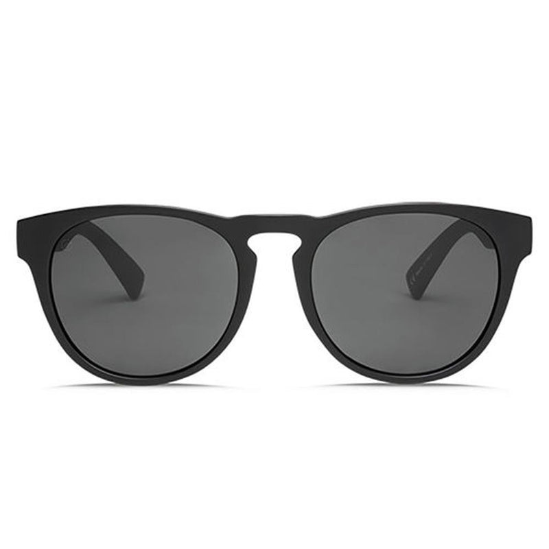electric Nashville XL Polarized Sunglasses front view Mens Polarized Sunglasses grey polarized black matte ee17101042