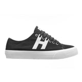 huf Hupper side view Mens Skate Shoes black/white vc00010