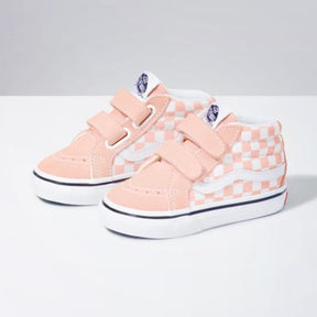 Vans Vans Sk8 Mid Reissue V Toddler Shoes SALMON 5T Youth Girls Skate Shoes 5T-13T & 1-7 US Size