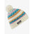 Burton Walden Youth Beanie in White Multi