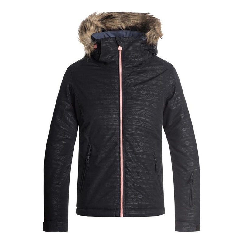 ergtj0357-kvjb roxy ameican pie jacket girls snowboard jacket black