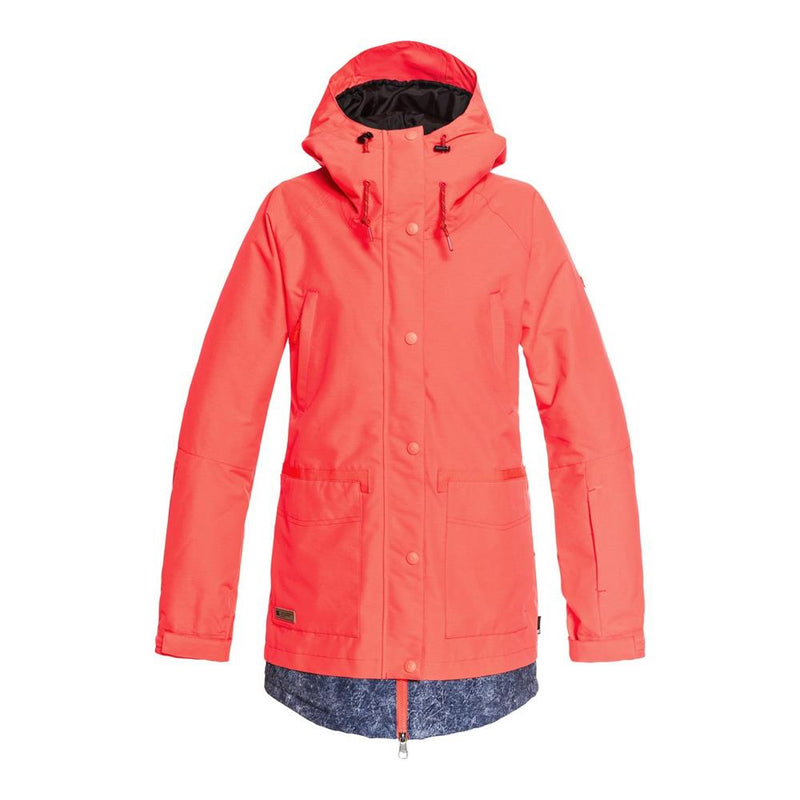 edjtj03035-mkz0 dc riji jacket womens insulated jackets coral