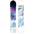 18sn014-none gnu chromatic btx womens all mountain snowboard white multu
