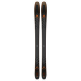 l40524300177 salomon n qst 92 top view unisex skis black/orange